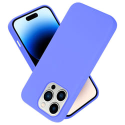 Cadorabo Case for Apple iPhone 14 PRO MAX Cover Protection TPU Silicone Gel - LIQUID LIGHT PURPLE
