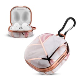Cadorabo Case for Samsung Galaxy Buds PRO / LIVE / Buds 2 Headphone Case - Pink Marble