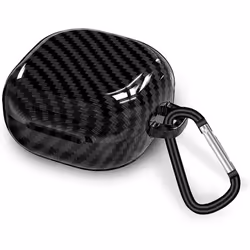 Cadorabo Case for Samsung Galaxy Buds PRO / LIVE / Buds 2 Portable Carbon Fiber Headphone Protective Cover