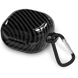 Cadorabo Case for Samsung Galaxy Buds PRO / LIVE / Buds 2 Portable Carbon Fiber Headphone Protective Cover