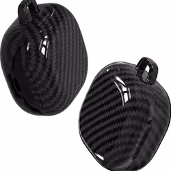Cadorabo Case for Samsung Galaxy Buds PRO / LIVE / Buds 2 Portable Carbon Fiber Headphone Protective Cover