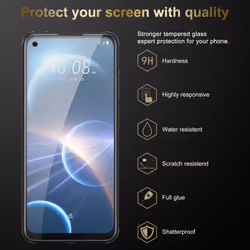 Cadorabo DE-160763 mobile phone screen/back protector Clear screen protector HTC 1 pc(s)
