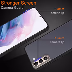 Cadorabo Case for Samsung Galaxy S21 PLUS Cover Matt Protection Hard Case Shockproof hard Case TPU