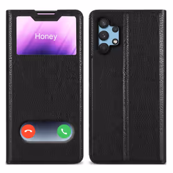 Cadorabo Case for Samsung Galaxy A32 4G Cover Book Wallet Protection PU Leather Flip Magnetic Smart View Etui