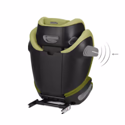 CYBEX Gold child seat Solution S2 i-Fix, For cars with and without ISOFIX, 100 - 150 cm, From approx. 3 to 12 years (15 - 50 kg), Nature Green