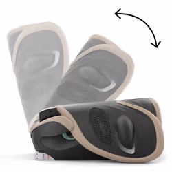 CYBEX Solution G2 baby car seat 2-3 (15 - 36 kg; 3 - 12 years) Beige - Additional view 4