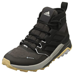 adidas Terrex Trailmaker Mid Gore-tex Womens Hiking Trainers in Black Grey - 4.5