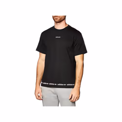 Adidas Linear Repeat T-shirt Black - XS
