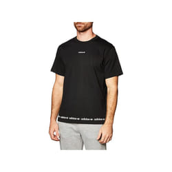 Adidas Linear Repeat T-shirt Black - XS