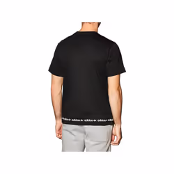 Adidas Linear Repeat T-shirt Black - XS
