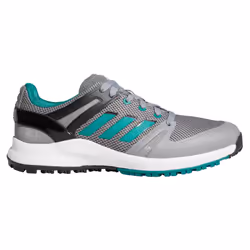 adidas Golf Mens EQT SL Lightweight Spikeless Sport Textile Golf Shoes - UK 7, Grey/Sub Green/Core Black