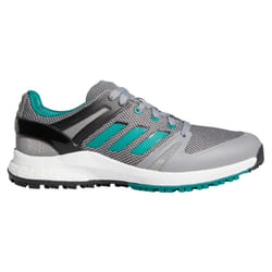 adidas Golf Mens EQT SL Lightweight Spikeless Sport Textile Golf Shoes - UK 7, Grey/Sub Green/Core Black