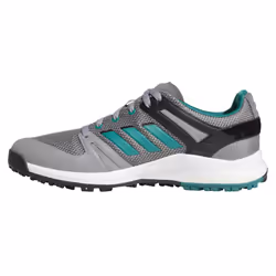 adidas Golf Mens EQT SL Lightweight Spikeless Sport Textile Golf Shoes - UK 7, Grey/Sub Green/Core Black