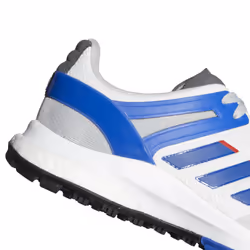 adidas Golf Mens 2022 EQT SL Lightweight Spikeless Sport Textile Golf Shoes - UK 7, Ftwr White/Royal Blue/Grey