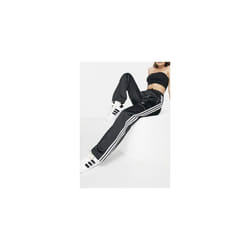 adidas Originals Womens Track Pants Black Satin Feel - UK12