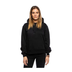 adidas Originals Cosy Must Haves Womens Hoodie Hooded Sweatshirt Black H33337 - UK4