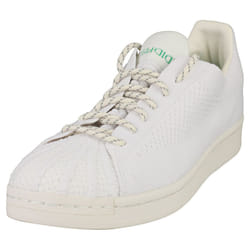 adidas Pw Superstar Pk Unisex Casual Trainers in White - Size 7 UK