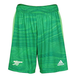 Arsenal 2021-2022 Home Goalkeeper Shorts (Solar Lime) - Kids - LB