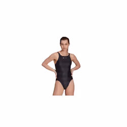 Womens adidas x Marimekko SH3 Ro Rae Primblue Swimsuit Black GT1824 - UK28