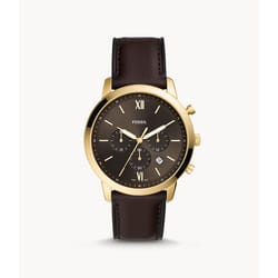 Fossil Neutra Chronograph Brown Leather Watch
