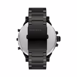 Diesel DZ7460 Mr. Daddy 2.0 Two-Hand Black-Tone Stainless Steel Watch