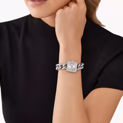 Michael Kors MK4718 Chain Lock Stainless Steel Watch Ladies Watch - Additional view 4
