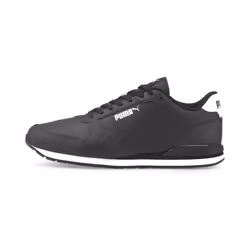 PUMA Unisex Sneaker  Black Black White  11.5 US Men