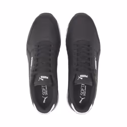PUMA Unisex Sneaker  Black Black White  11.5 US Men