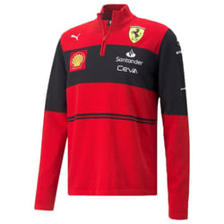 2022 Ferrari Team Half Zip Jumper (Red) - L