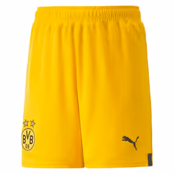 2022-2023 Borussia Dortmund Home Shorts (Yellow) - Kids - XSB
