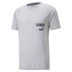 2022-2023 Man City Casuals Tee (Light Grey) - L