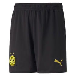 2022-2023 Borussia Dortmund Home Shorts (Black) - Kids - XLB
