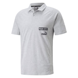 2022-2023 Man City Casuals Polo (Light Grey) - L