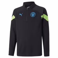 Manchester City Black ÃÂ¼ Zip Training Top 2022/23 - 2XL