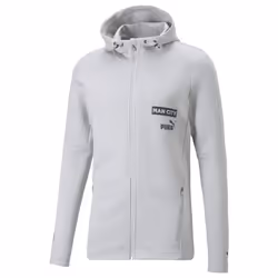 2022-2023 Man City Casuals Hoody Jacket (Grey) - XXL