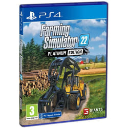 Giants Software Farming Simulator 22 - Platinum Edition Dutch, Romanian, Russian, English, Hungarian, Swedish, Simplified Chinese, Mexican Spanish, Traditional Chinese, Norwegian, Turkish, Czech, Finnish, Italian, Danish, French, Japanese, Polish, German, Brazilian-Portuguese, Korean PlayStation 4