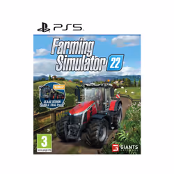 Halifax Farming Simulator 22, PlayStation 5, Multiplayer mode, RP (Rating Pending), Physical media