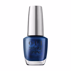 OPI Infinite Shine Awe Night Long | Sheer Dark Blue Shimmer Long Wear Gel Like Nail Polish | Vegan Long Lasting Streak Free