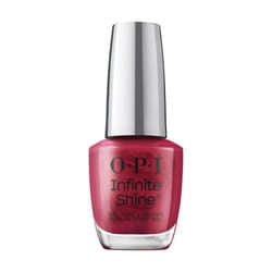OPI Infinite Shine I'm Not Really a Waitress | Opaque Dark Red Crme Long Wear Gel Like Nail Polish | Vegan  Long Lasting  Streak Free