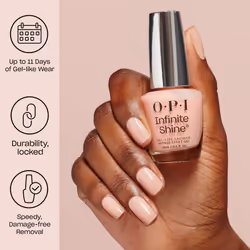 OPI Infinite Shine I'm Not Really a Waitress | Opaque Dark Red Crme Long Wear Gel Like Nail Polish | Vegan  Long Lasting  Streak Free