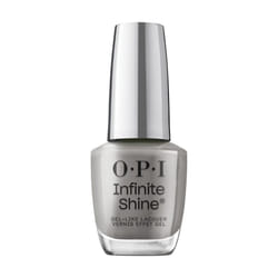 OPI Infinite Shine Steel Waters Run Deep | Opaque Dark Gray Crme Long Wear Gel Like Nail Polish | Vegan  Long Lasting  Streak Free