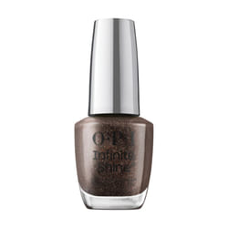OPI Infinite Shine My Private Jet | Opaque Dark Black Pearl Long Wear Gel Like Nail Polish | Vegan  Long Lasting  Streak Free