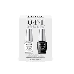 Nail Polish, Infinite Shine Long-wear System, 2nd Step, Gel-Like Nail Varnish with no UV lamp needed, Base Coat & Top Coat Duo Pack, 2x 15ml