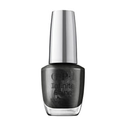 OPI Infinite Shine Stay & Night | Opaque Dark Gray Pearl Long Wear Gel Like Nail Polish | Vegan  Long Lasting  Streak Free