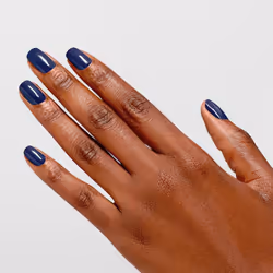 OPI Infinite Shine No Chips on my Shoulder | Opaque Dark Blue Crme Long Wear Gel Like Nail Polish | Vegan  Long Lasting  Streak Free