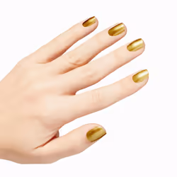 OPI GelColor Metallic Rewind | Opaque Bright Gold Metallic UV Cure Gel Nail Polish | Metallic Mega Mix Collection