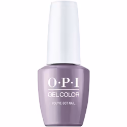 OPI GelColor You've Got Nail | Opaque Dark Purple Metallic UV Cure Gel Nail Polish | Metallic Mega Mix Collection