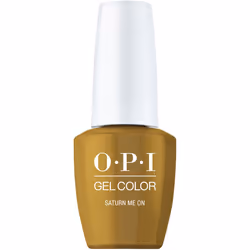 OPI GelColor SaTURN Me On | Opaque Dark Brown Metallic UV Cure Gel Nail Polish | Metallic Mega Mix Collection
