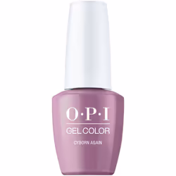 OPI GelColor Cyborn Again | Opaque Bright Purple Metallic UV Cure Gel Nail Polish | Metallic Mega Mix Collection