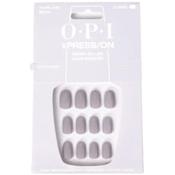 OPI xPRESS/ON Press On Nails  Up to 14 Days of Wear  Gel-Like Salon Manicure  Vegan  Sustainable Packaging  With Nail Glue  Short Neutral Nails  Taupe